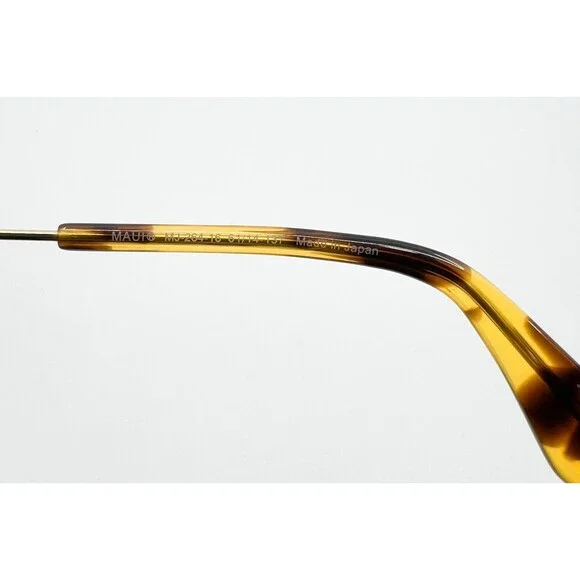 Maui Jim Japan Mavericks MJ-264-16 Gold Metal Sunglasses 61-14-137 10230